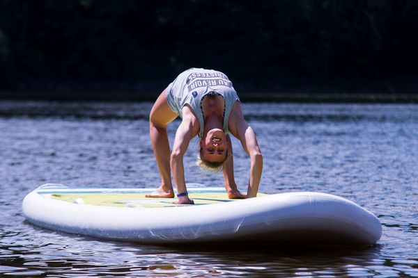 Chicas paddleboard kemp