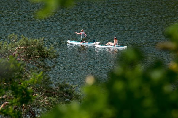 Chicas paddleboard kemp