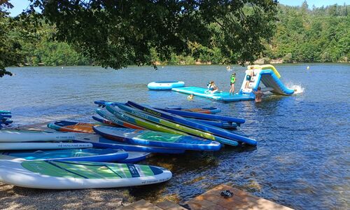 Brněnská přehrada – pláž Rokle – Sinice | KIBOKO PADDLEBOARDS